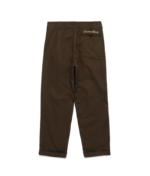 Human Made Brown Tuck Pants back view