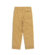 Human Made Beige Tuck Pants back view