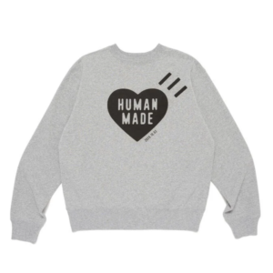 Human Made Daily Sweatshirt Gray front view