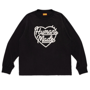 Human Made Graphic L/S T-Shirt Black front view