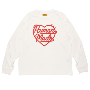 Human Made Graphic L/S T-Shirt White front view