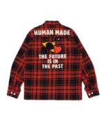 Human Made New Flannel Check Shirt Red バック