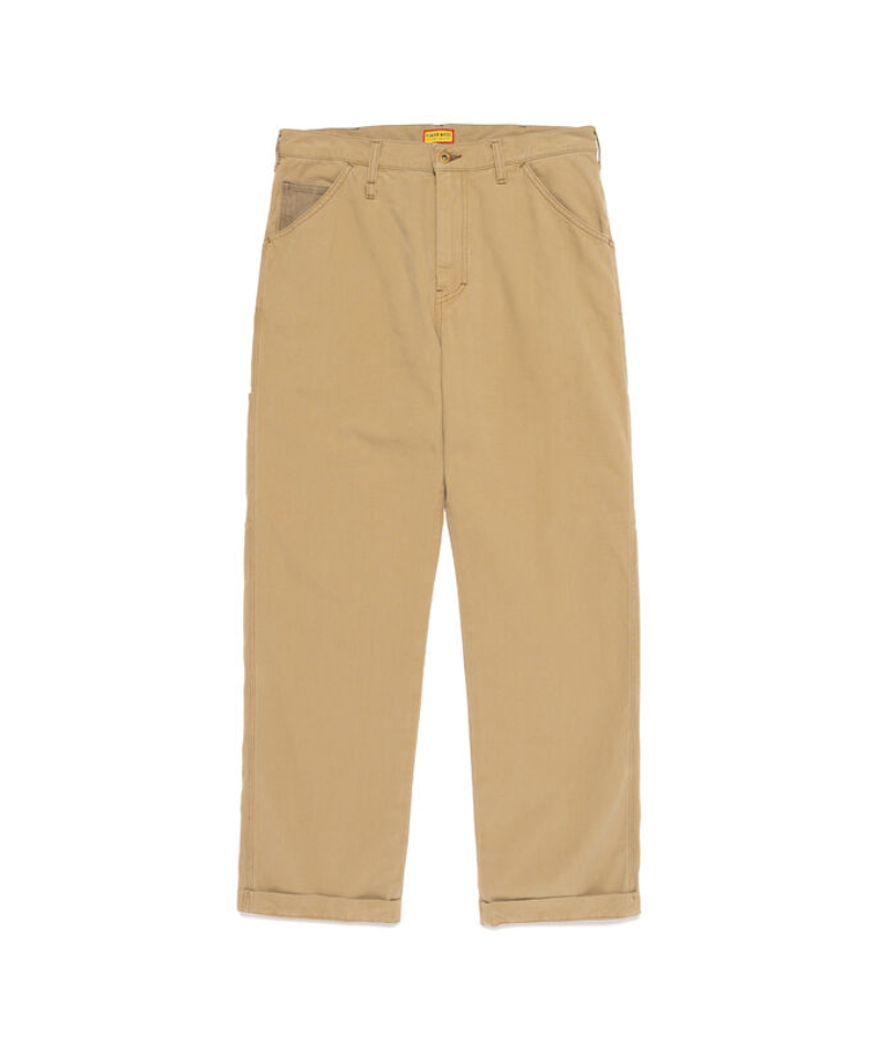 Human Made Painter Pant Beige – Front Human Made Painter Pant Beige front view