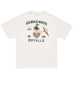 Human Made 1939 New T-Shirt White back view showing the rear design
