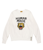 Human Made Tsuriami White Sweatshirt Front View