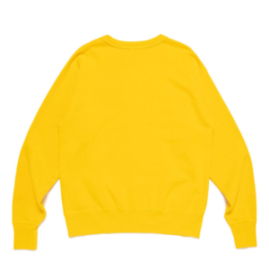 Human Made Tsuriami Sweatshirt Yellow back view