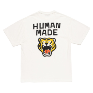 Human Made Tiger Graphic New T-Shirt White back view