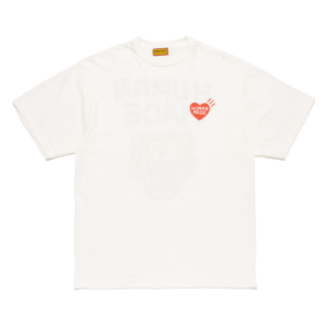 Human Made Tiger Graphic New T-Shirt White front view