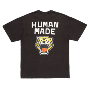 Human Made Tiger Graphic New T-Shirt Black back view