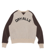 Human Made Raglan Tsuriami Sweatshirt Charcoal Back View