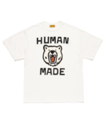 Human Made New Bear Graphic T-Shirt White Front View