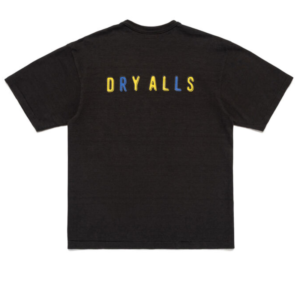 Human Made 3 Lines Graphic T-Shirt Black back view