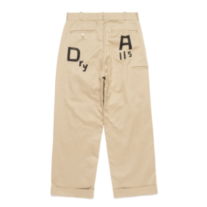 Human Made Chino Pants Beige back view