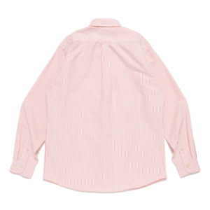 Human Made Oxford Striped BD Shirt Orange 背面デザイン