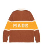 Human Made Rugby Knit Sweater Orange back view