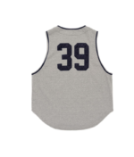 Human Made Baseball Shirt Gray back view